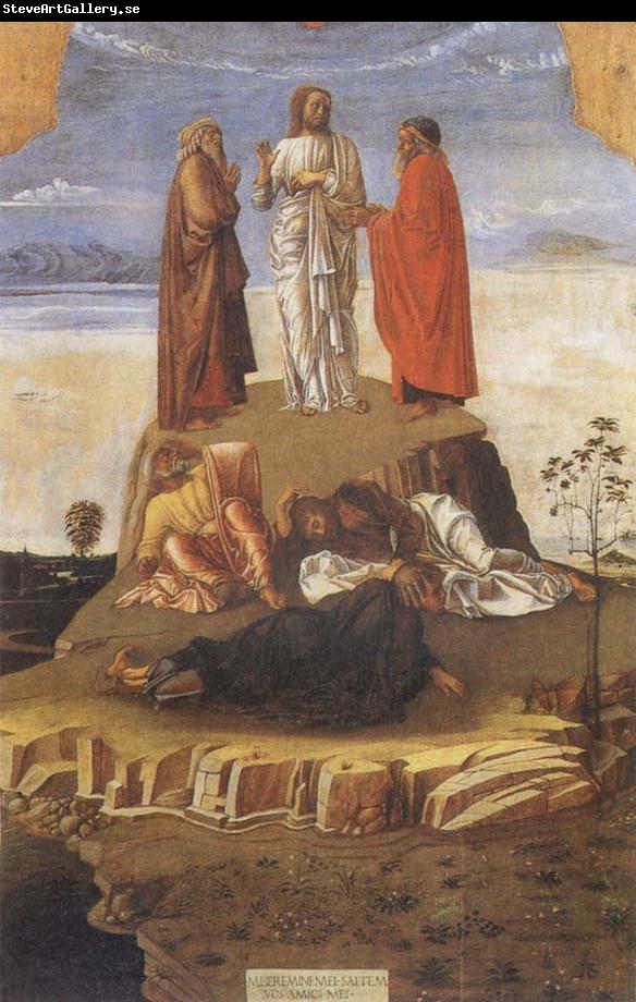 Gentile Bellini Transfiguration fo Christ